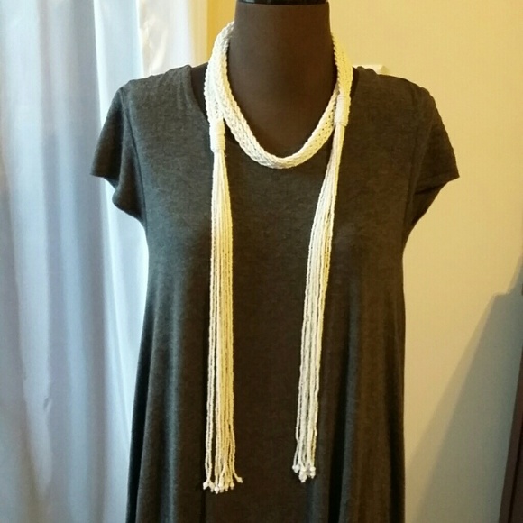 Vintage Accessories Beaded Tassel Belt Or Lariat Necklace Poshmark